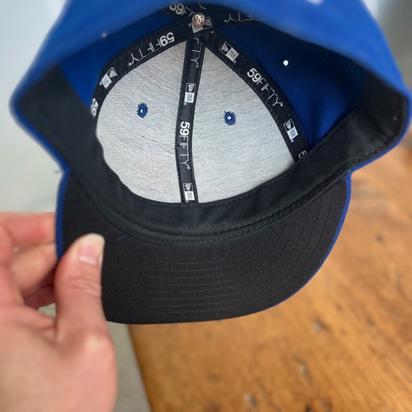 Toronto Blue Jays New Era Home Game 59FIFTY Fitted Baseball Hat, MLB - Picture 6 of 7